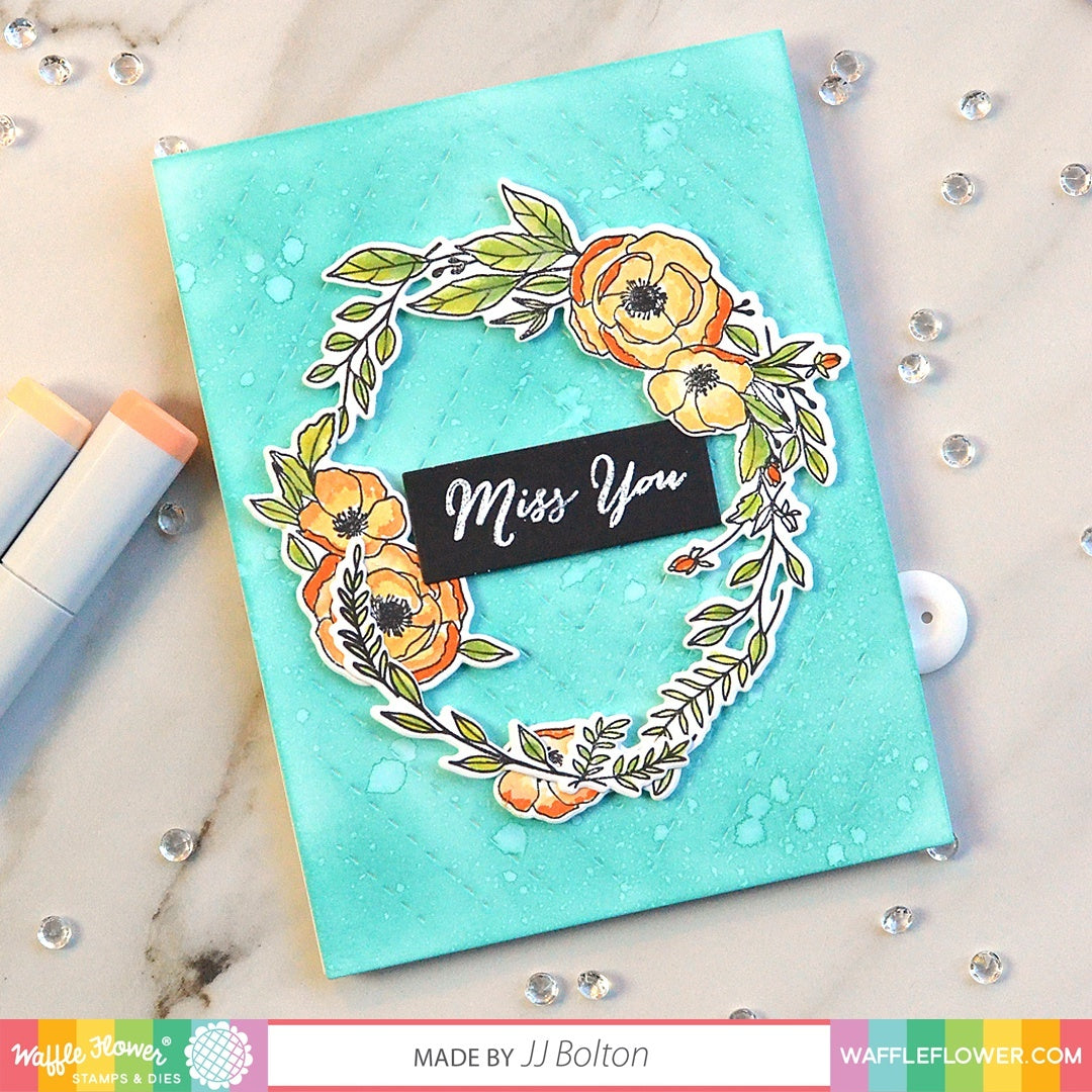 Waffle Flower Crafts Clear Stamps 4"X6" - Be You Tiful