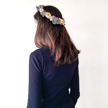 Spring Flower Crown & Wreath
