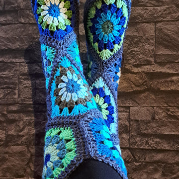 SLiPPERS * BOOTS * - HeXagon * Use leftovers, scraps