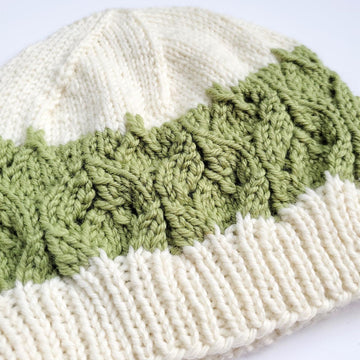 Leafy Lines Beanie
