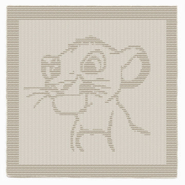 Simba blanket Knitting Pattern - Knit and Purl only