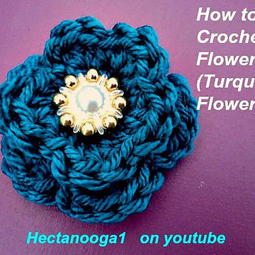 YT Turquoise Flower