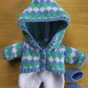 Li'l Cutesies Diamond Pattern Jacket