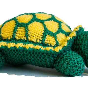 Cute Easter Toys to Knit - chick bee tortoise snake rabbit mouse wind spinner