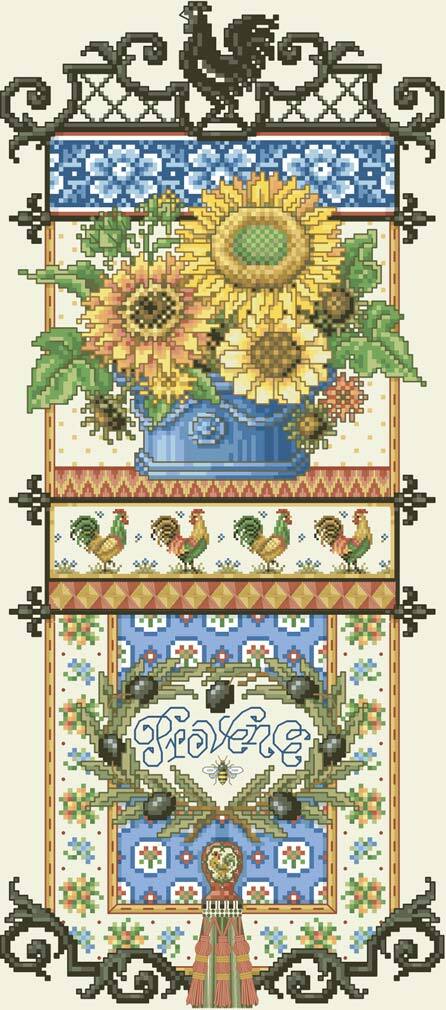 Provence Sunflower Sampler - PDF