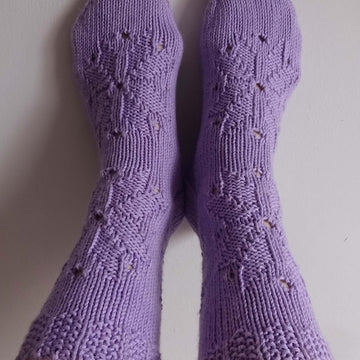 Snowflake Soft top Socks