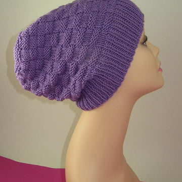 Basket Weave Spring Slouch Hat