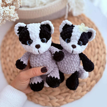 Plush Badger toy