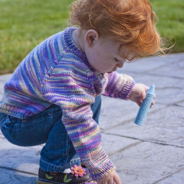 Fundamental Top-Down Baby Cardigan