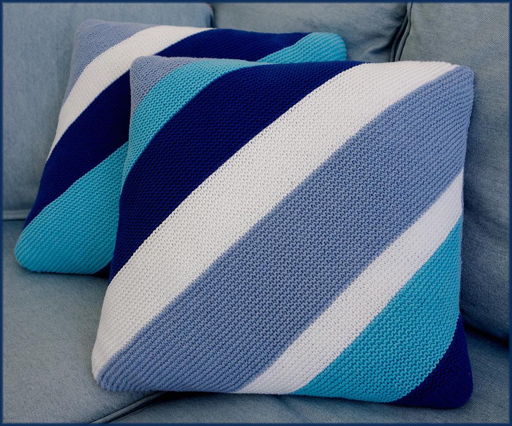 Derwent Cove Cushions Knitting Pattern