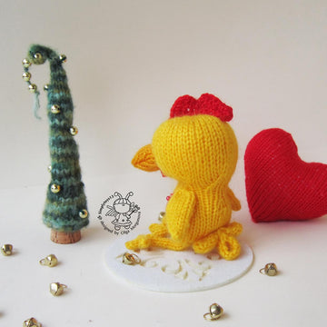 Chick with heart