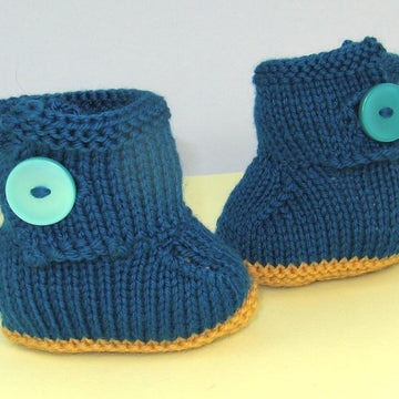 Baby One Button Booties