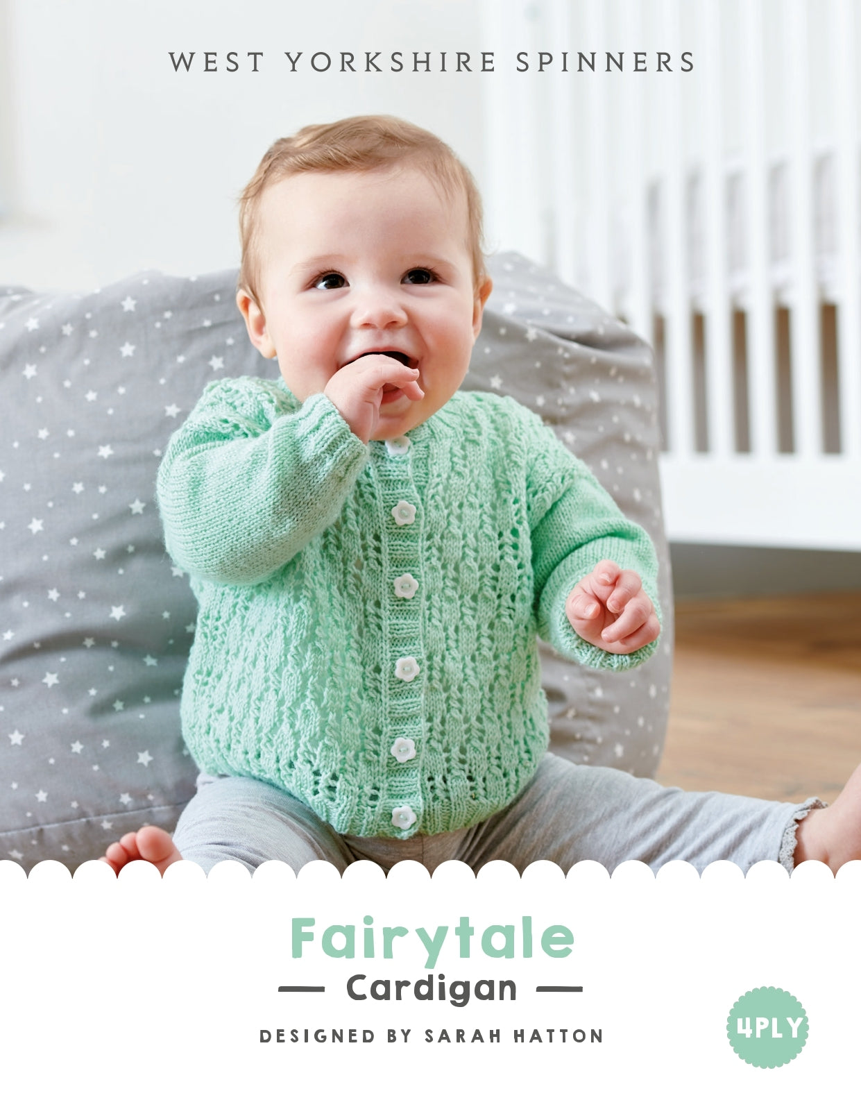Fairytale Cardigan in West Yorkshire Spinners Bo Peep 4 Ply - DBP0017 - Downloadable PDF