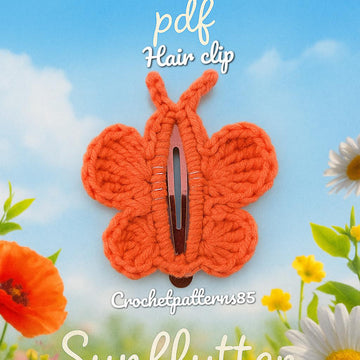 Butterfly Hair clip english-us