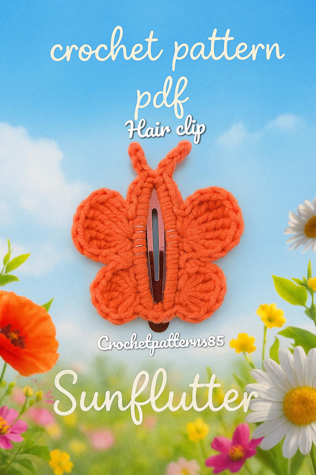 Butterfly Hair clip english-us