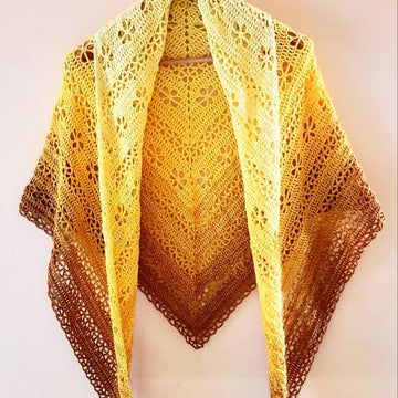 Easy Peasy Posy Shawl