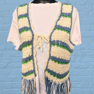 Tulip Crochet Waistcoat