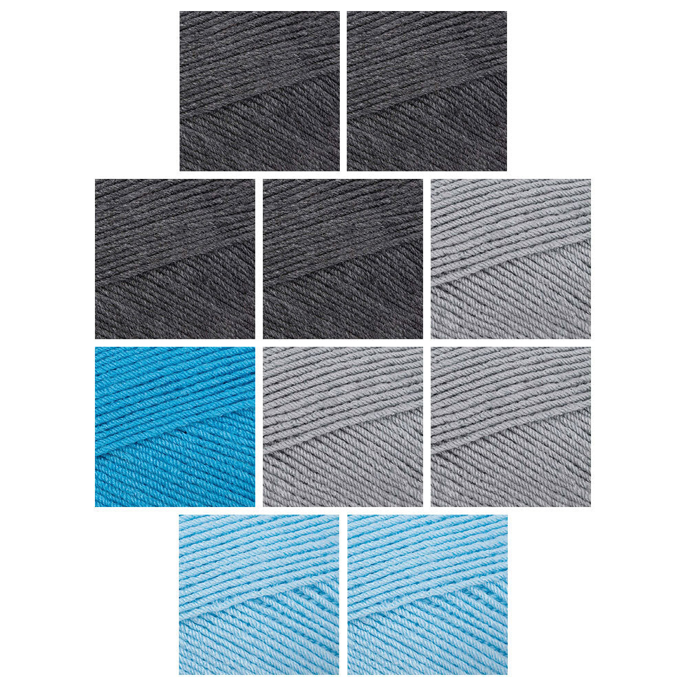 Deramores Studio Baby Luxe DK 10 Ball Colour Pack