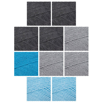 Deramores Studio Baby Luxe DK 10 Ball Colour Pack