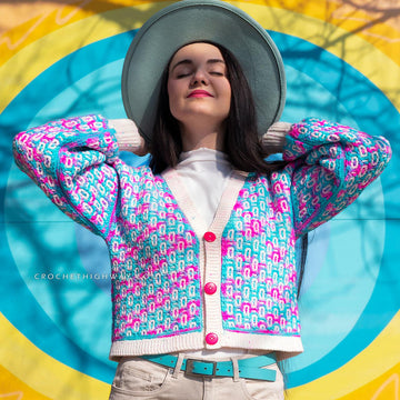 Ones and Zeroes Cardigan