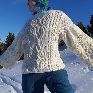 Snowstorm Irish Sweater