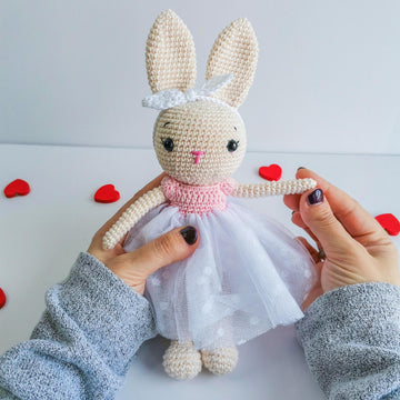 Lola Ballerina Bunny Crochet Pattern