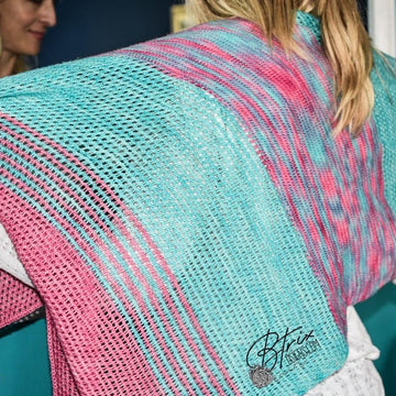Tunisian Scalene Shawl