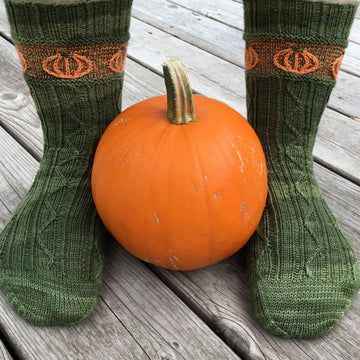 Pumpkin Socks