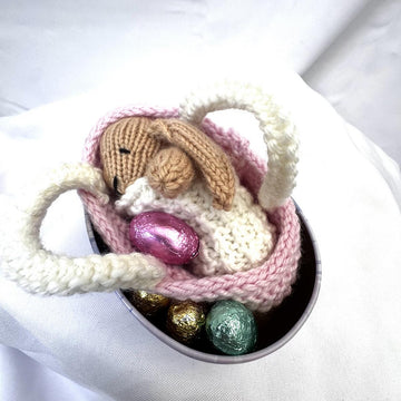Baby Bunny and Crib