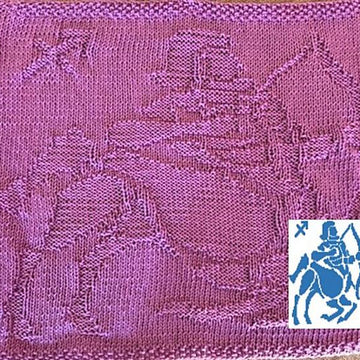 Nr. 529 Zodiac Sagittarius 89 stitches