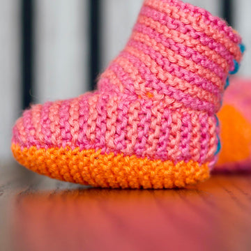 The 'Little Voyager' Baby Booties Knitting Pattern