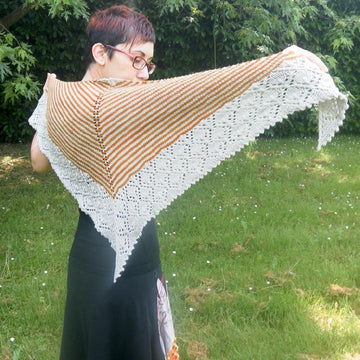 Latte e Miele shawl
