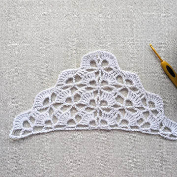 Crochet Bandana/Shawl Pattern/Chart #10