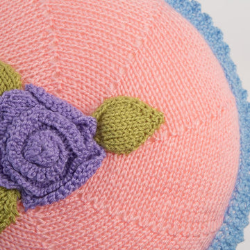 Shabby Chic Tea Rose Cushion