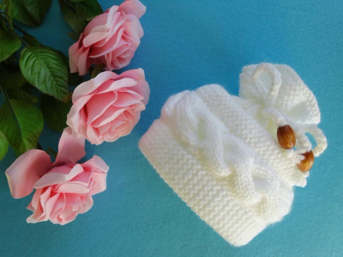 Knitting PATTERN Sweet Baby Hat by Elena Mitchell
