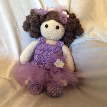 Sweet Lavender and Daisy Ballerina