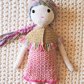 Bella amigurumi doll