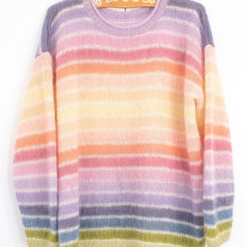 Pastel Stripes Sweater