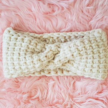 Tunisian Twist Ear Warmer