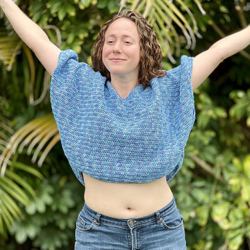 Half Double Crochet Crop Top