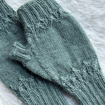 Willow Garden Fingerless Mitts