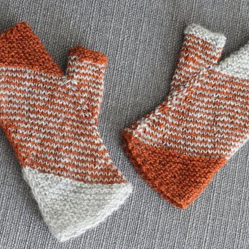 Tilted mitts