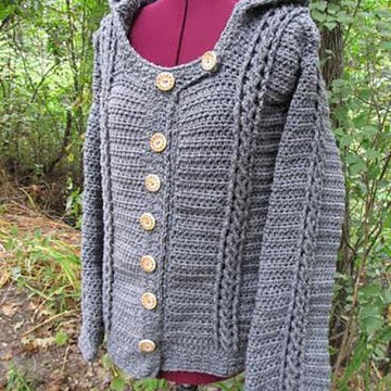 Chilly Cables Coatigan - Adult