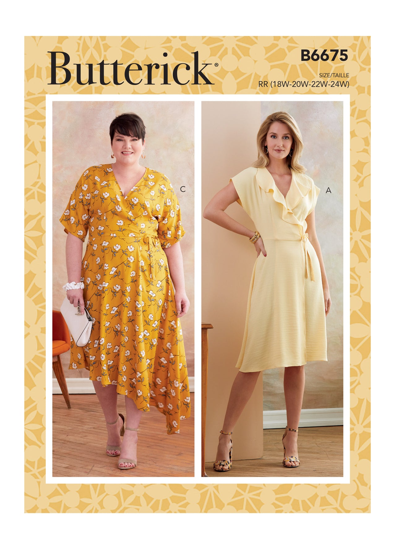 Butterick Misses'/Women's Dress B6675 - Sewing Pattern