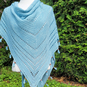 S'up Coconut crochet shawl