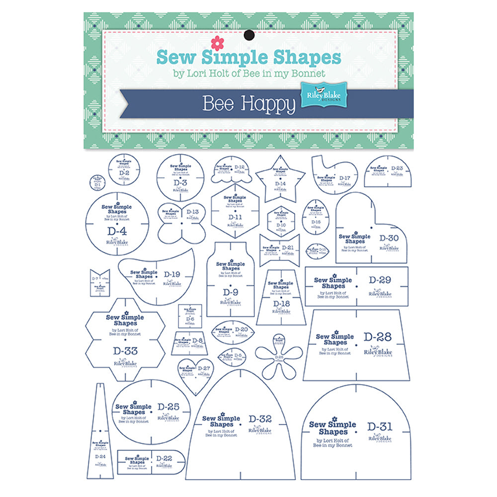 Riley Blake Sew Simple Shapes in Bee Happy