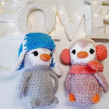 Penguin crochet pattern, amigurumi animals
