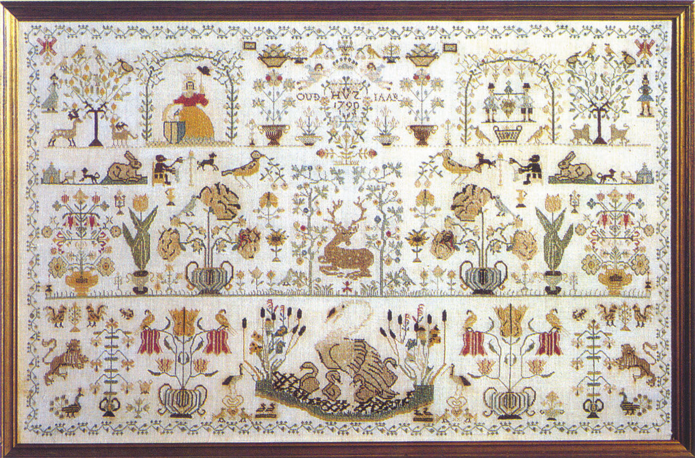 Permin A Dutch Beauty Cross Stitch Kit - 59x96cm