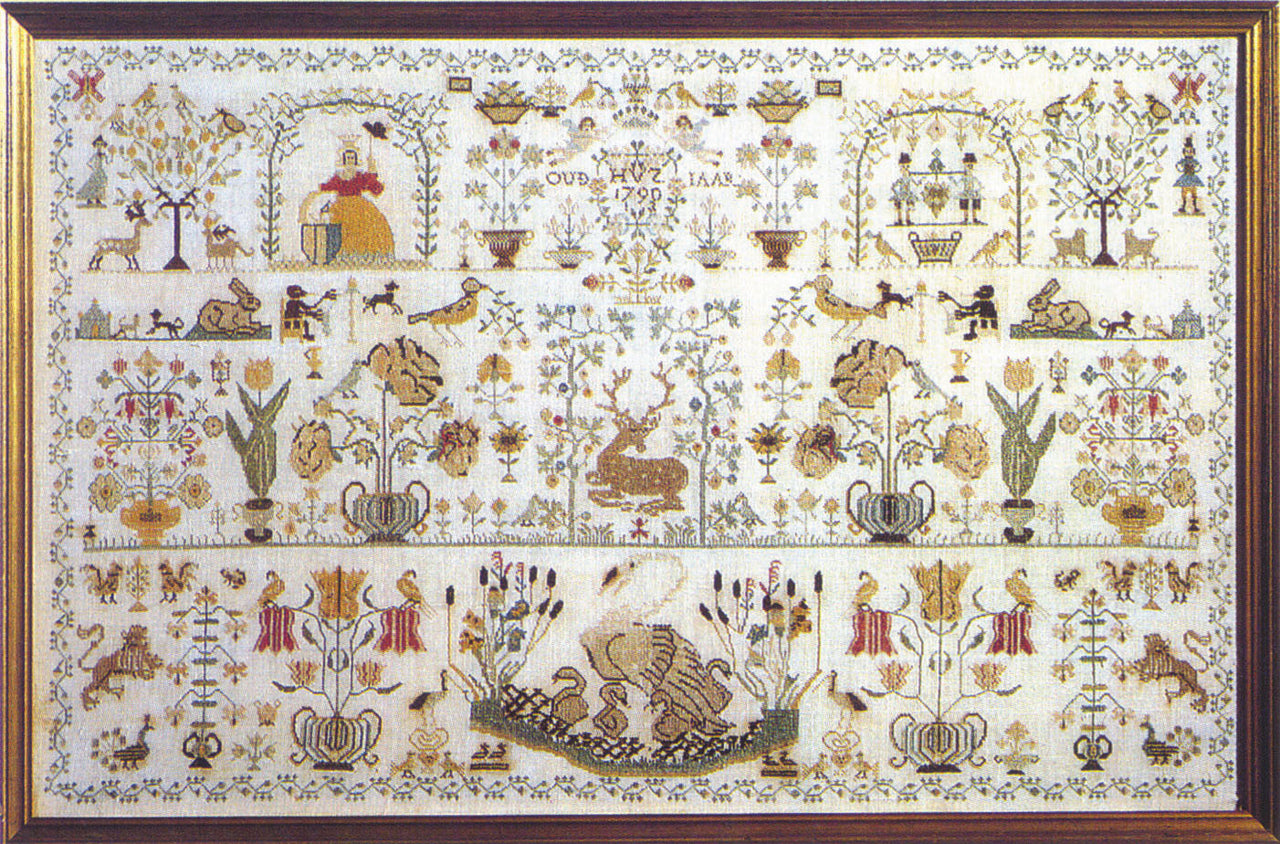 Permin A Dutch Beauty Cross Stitch Kit - 59x96cm