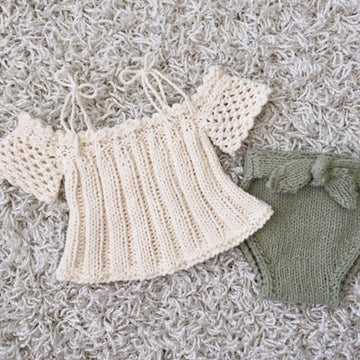 Ivory and Sage set